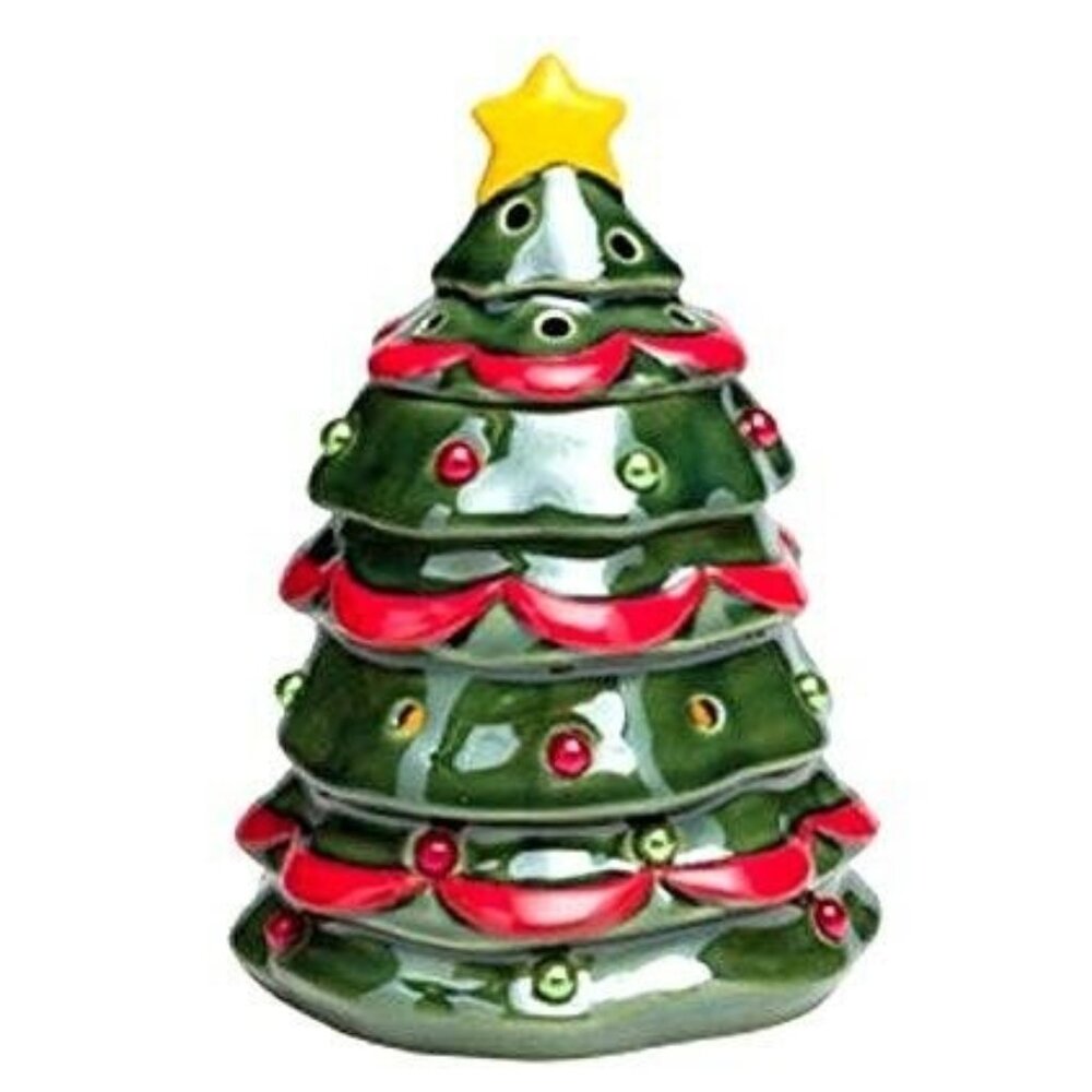 Retired SCENTSY Premium Christmas Tree Wax Warmer with Original Box